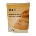Agujas De Acupuntura 25 X 0.5 - C&D (1 Paq. 100 Unid.)