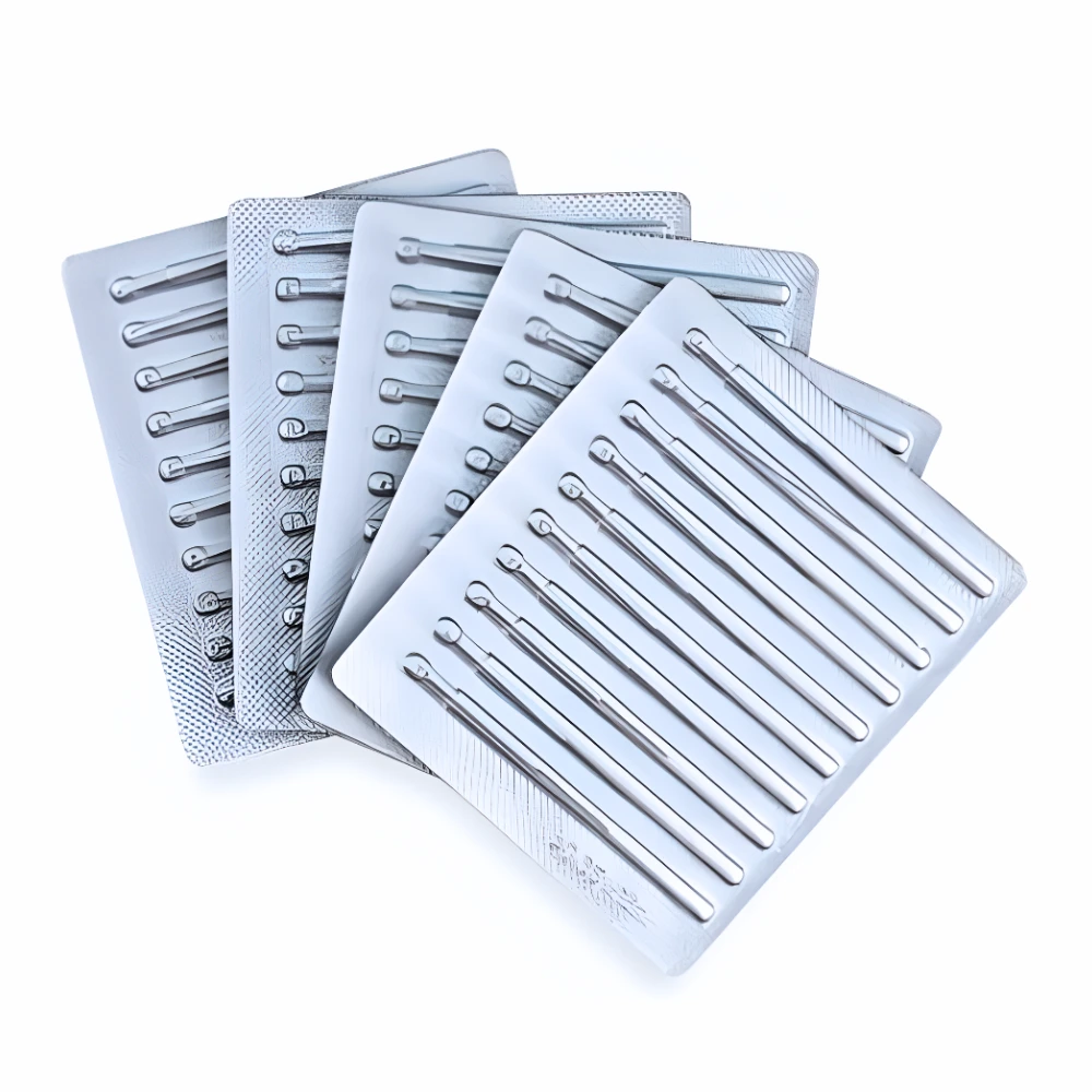 Agujas Finas Para Cauterizador Facial Y Corporal (5 Blísters 50 Unid.)