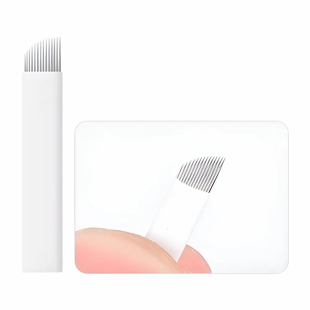 Agujas Flex White 14P (1 Caja 35 Unid.)