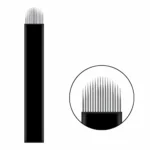 Agujas Microblading Flex 16U Black (1 Caja 35 Unid.)