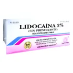 Anestésico Lidocaína 2% Lusa® 20ml Profesional (1 Caja 5 Unid.)