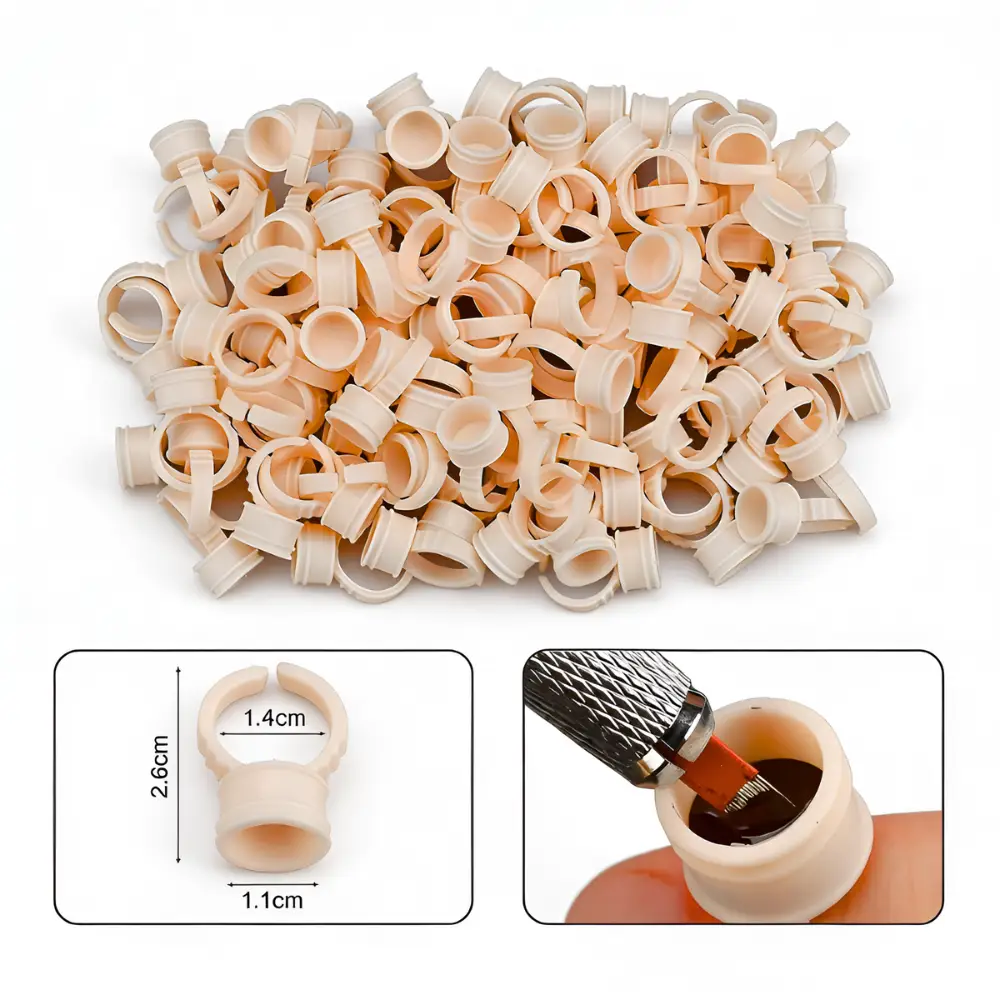 Anillos De Silicona T/M (4 Cajas 400 Unid.)