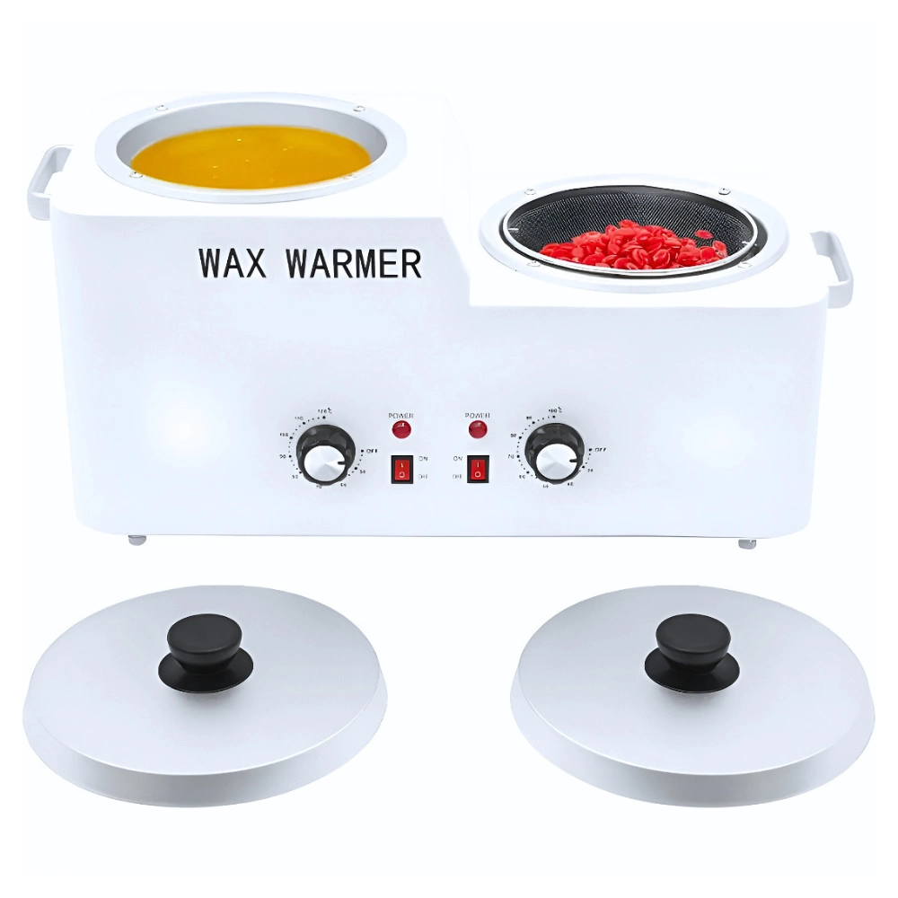 Aparato Fundidor Eléctrico De Cera Doble Con Colador (1 Set Completo)