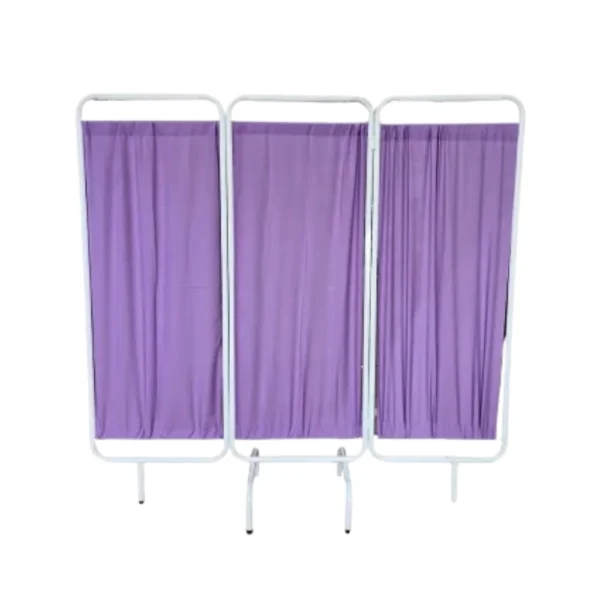 Biombos De 3 Cuerpos Con Cortinas (Tela) (Por Unidad)