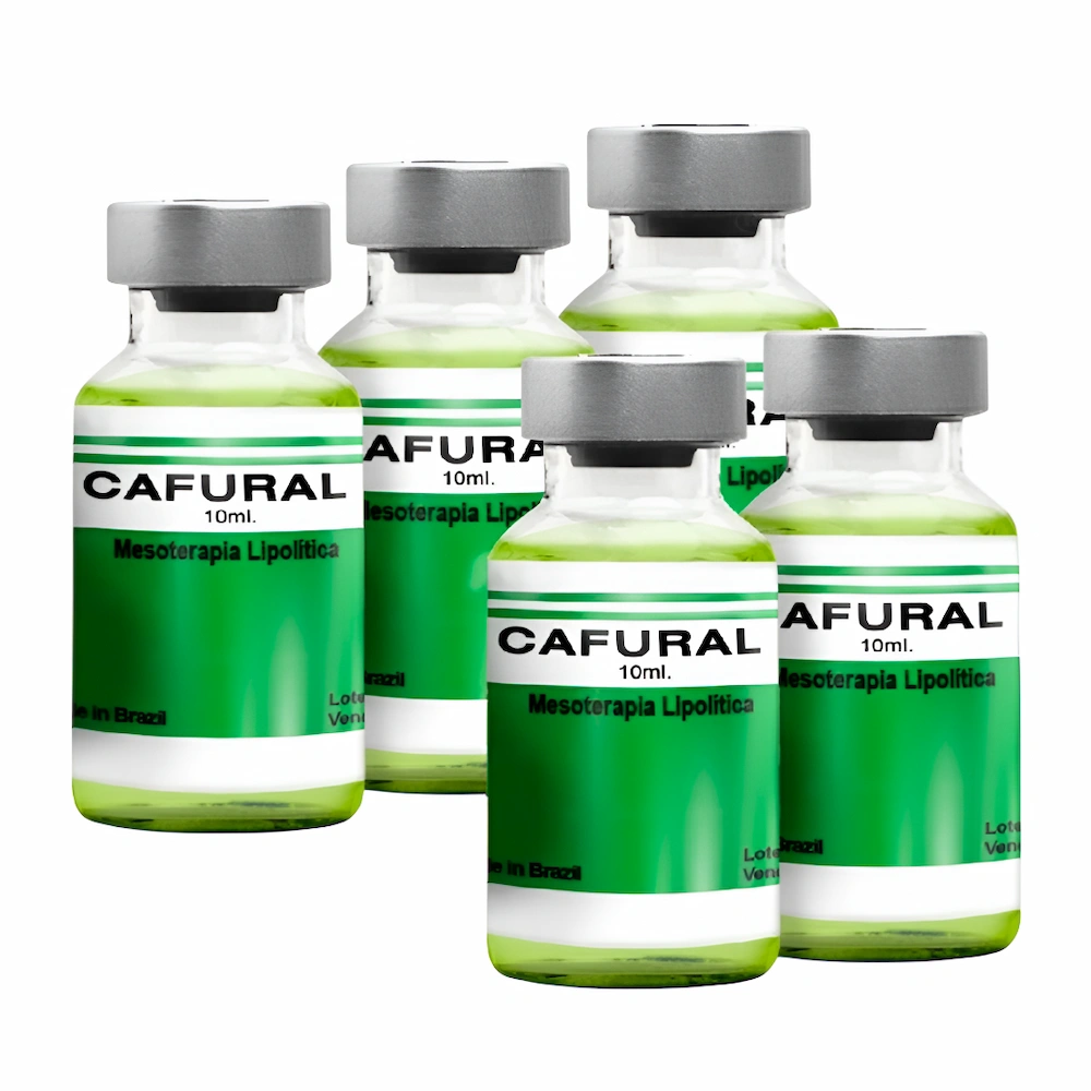 Cafural 10ml Tratamiento Lipolítico Profesional (1 Paq. 10 Unid.)