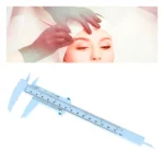 Calibrador Vernier Plastico Blanco Paquete De 5 Unidades