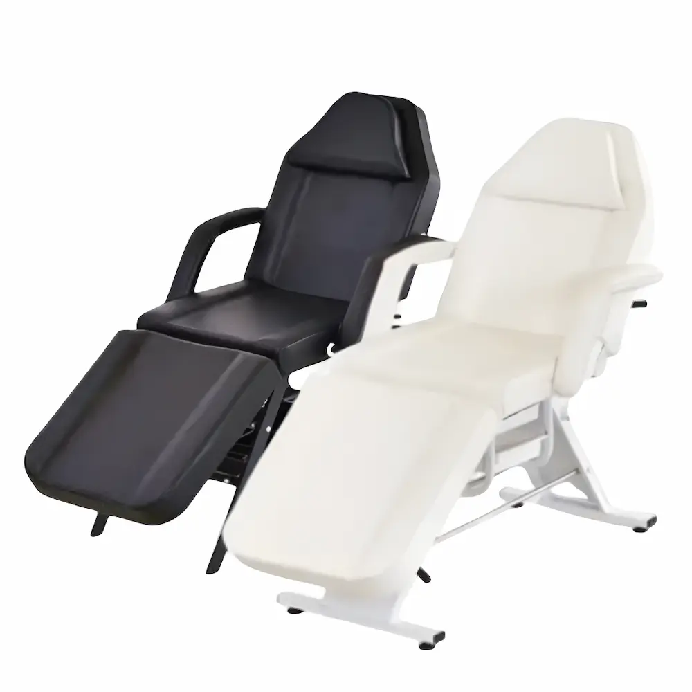 Camilla Estética Facial Con Brazos Reclinable 180x80x90cm (Por Unidad)