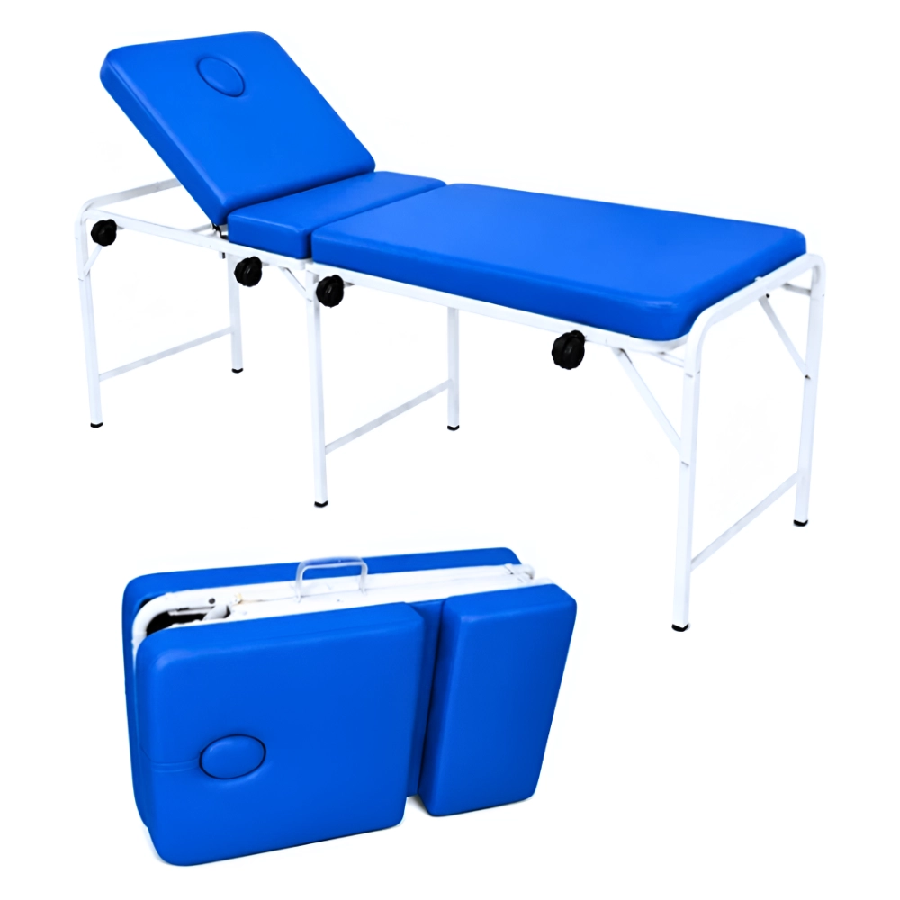 Camilla Portátil Reclinable Tipo Maletín Plegable (1 Set Completo)