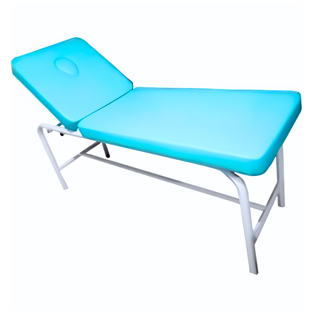 Camilla Turquesa De 2 Cuerpos Reclinable Con Orificio (1 Set Completo)