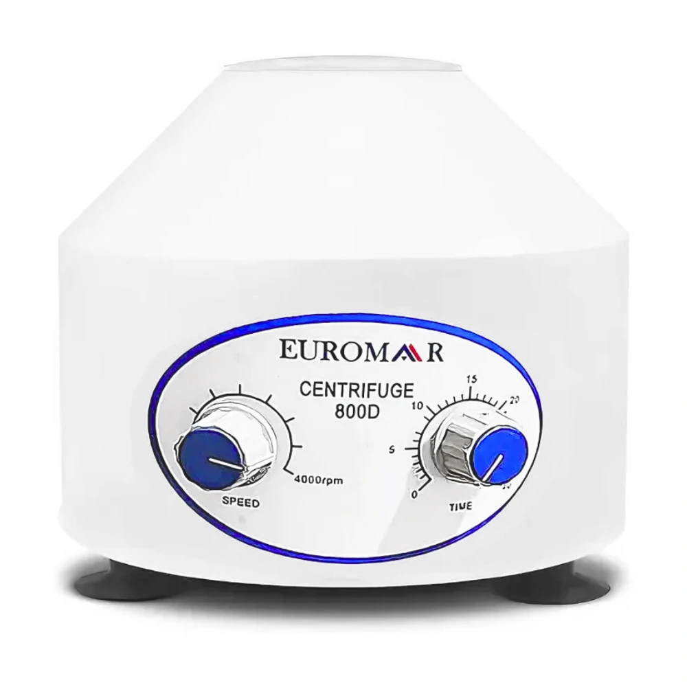 Centrífuga De Metal Profesional 800D Para 6 Tubos Euromar® (1 Set)