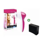 Cepillo Facial 5 En 1 (Pilas) + Jabón Carbón Activo (1 Paquete)