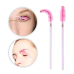 Cepillos Para Cejas Y Pestañas De Colores (1 Caja 50 Unid.)