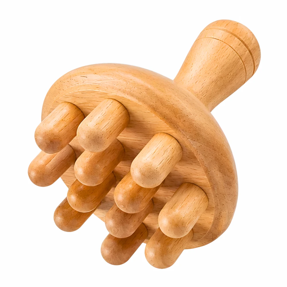 Champiñón Tipo Seta 1/2 De Madera Para Maderoterapia (Por Unidad)