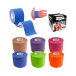 Cinta Kinesiotape Profesional para Deporte y Terapia (1 Caja 6 Unid.) - Masaje Deportivo