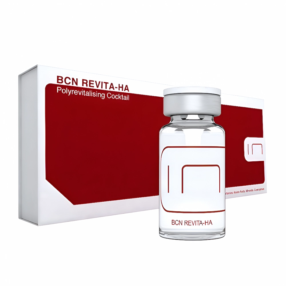 Cóctel Polirevitalizante BCN® Revita-HA Para Arrugas (1 Caja 5 Viales)