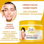 Crema Facial Nevada Elastina y Colageno Hidratante 1 Pote