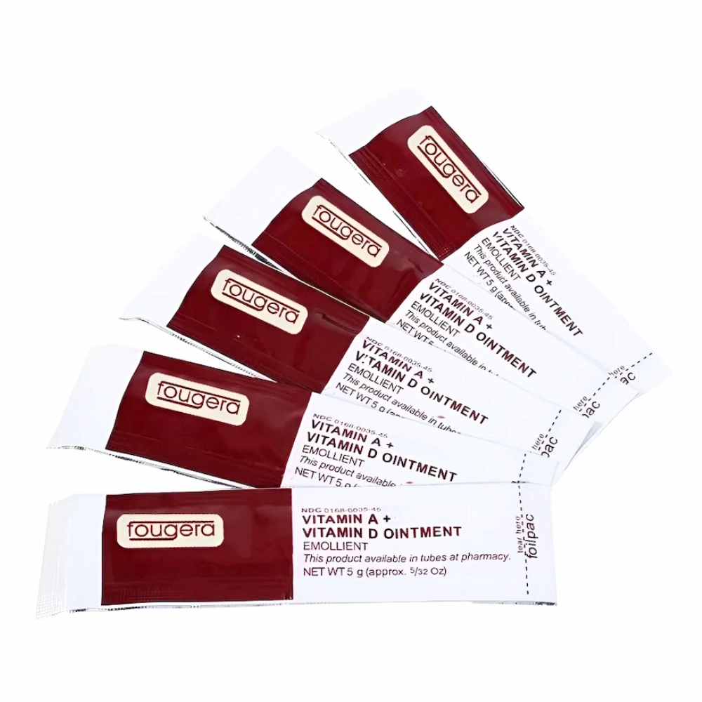 Crema Fougera® Post Micropigmentación Vitamina A y D (1 Caja 50 Unid.)