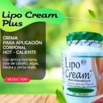 Crema Masajes Lipo Cream Plus Efecto Caliente 1 Caja 2 Potes