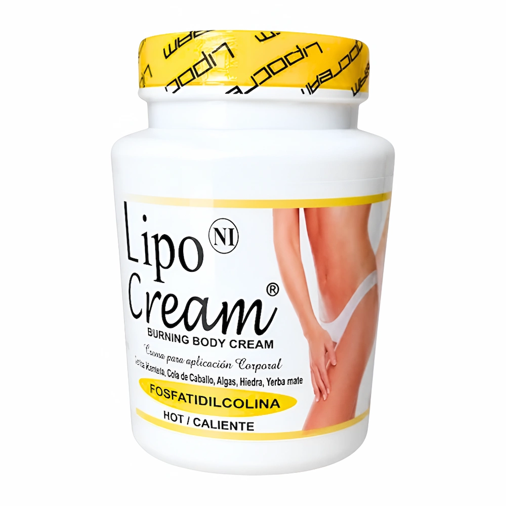 Crema Reductora Corporal Lipo Cream® NI Fosfatidilcolina 500g (1 Par) - Insumos De Cabina