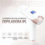 Depiladora IPL Portátil Lescolton® Facial Y Corporal LCD (1 Set)
