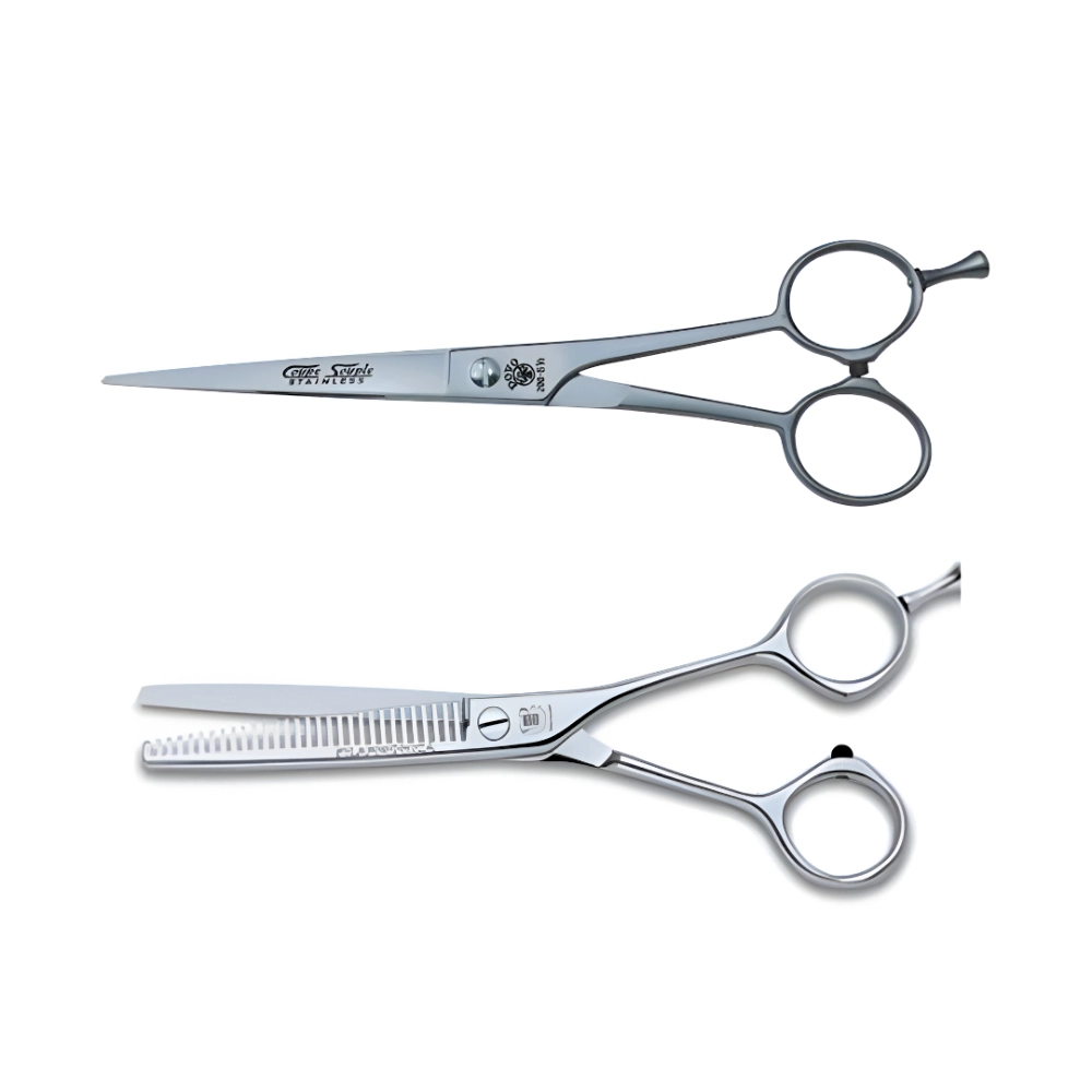 Dovo® Set De Tijeras Profesionales Para Corte (1 Set 2 Unid.)