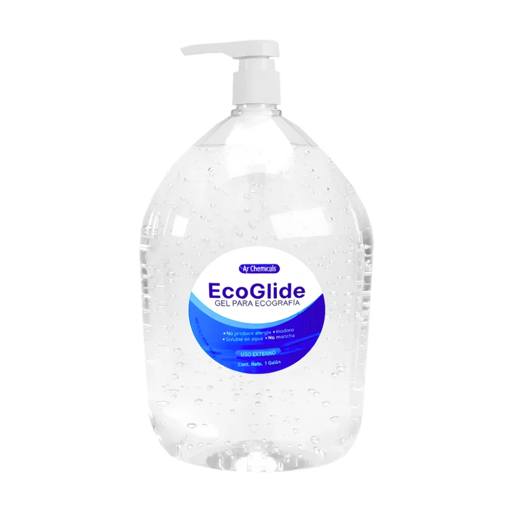 Ecoglide® Gel Conductor Para Ecografía Ecogel 1 Galón (Por Unidad)