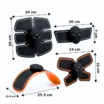 Electroestimulador Muscular EMS Smart Fitness 5 En 1 (1 Set Completo)
