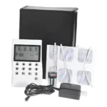 Electroestimulador Tens Ems 4 Ch Con 8 Parches (1 Set Completo)