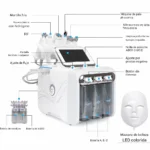 Equipo Hydrafacial Profesional con Mascara LED 1 Set Completo