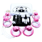 Equipo Vacuum Infrarrojo Con 6 Copas Rosadas Pink (1 Set Completo)