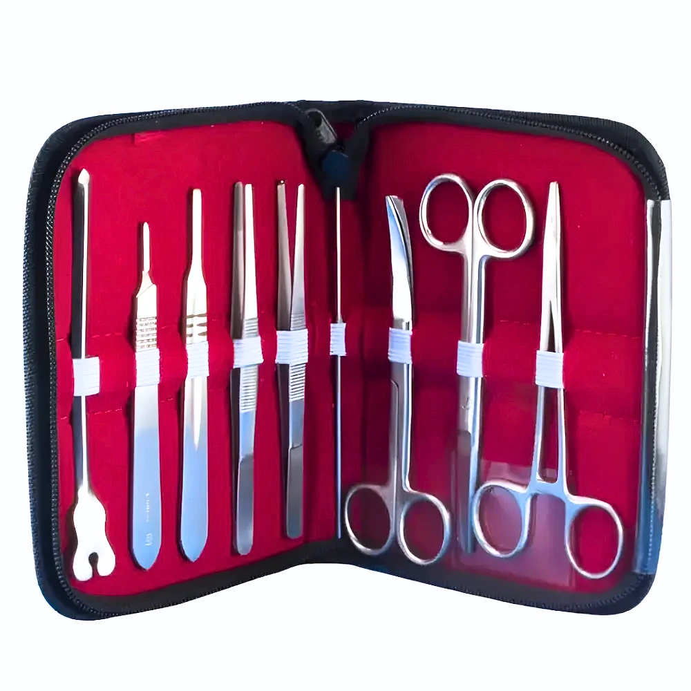 Estuche De Disección Alba® Kit Quirúrgico Preciso (1 Paq. 9 Unid.)