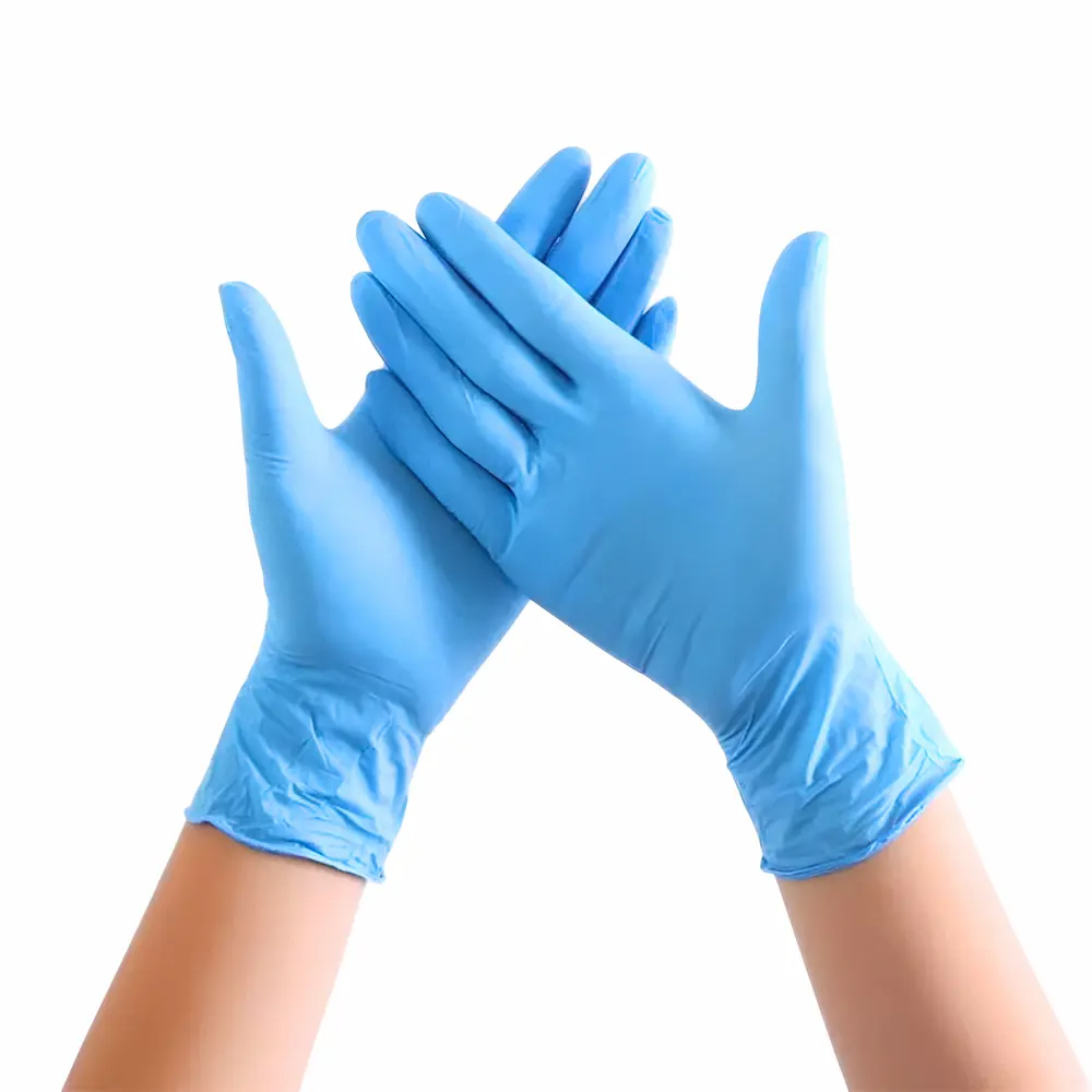Guantes De Nitrilo Descartables (3 Cajas 300 Unid.)