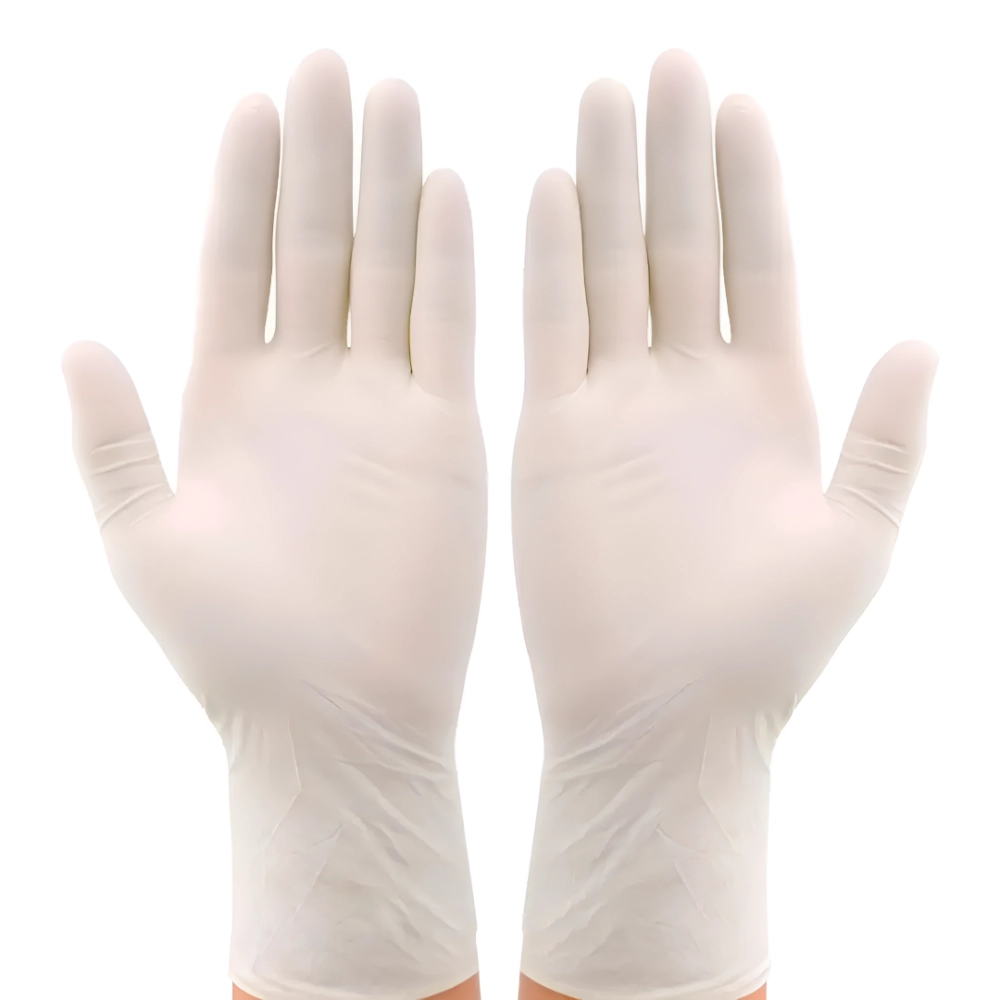 Guantes Descartables De Latex (3 Cajas 300 Unid.)