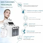 Hydrafacial con Mascara LED Limpieza Profunda 1 Set Completo