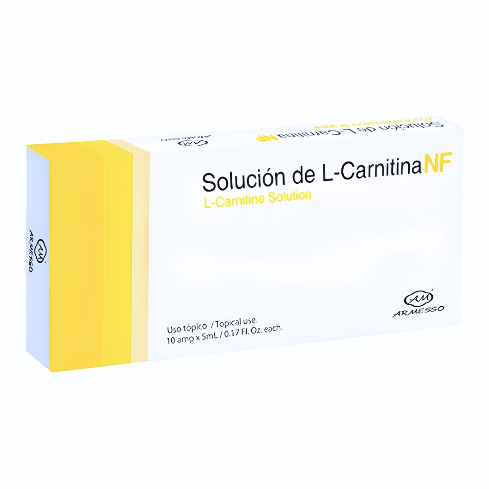L-Carnitina NF Armesso® Solucion Anticelulitis 5ml (1 Caja 10 Unid.)