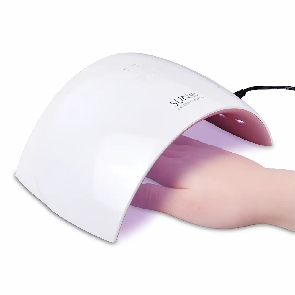 Lámpara Led Para Uñas Gel De 24 W Con Doble Luz (Por Unidad) - Manicura y Pedicura