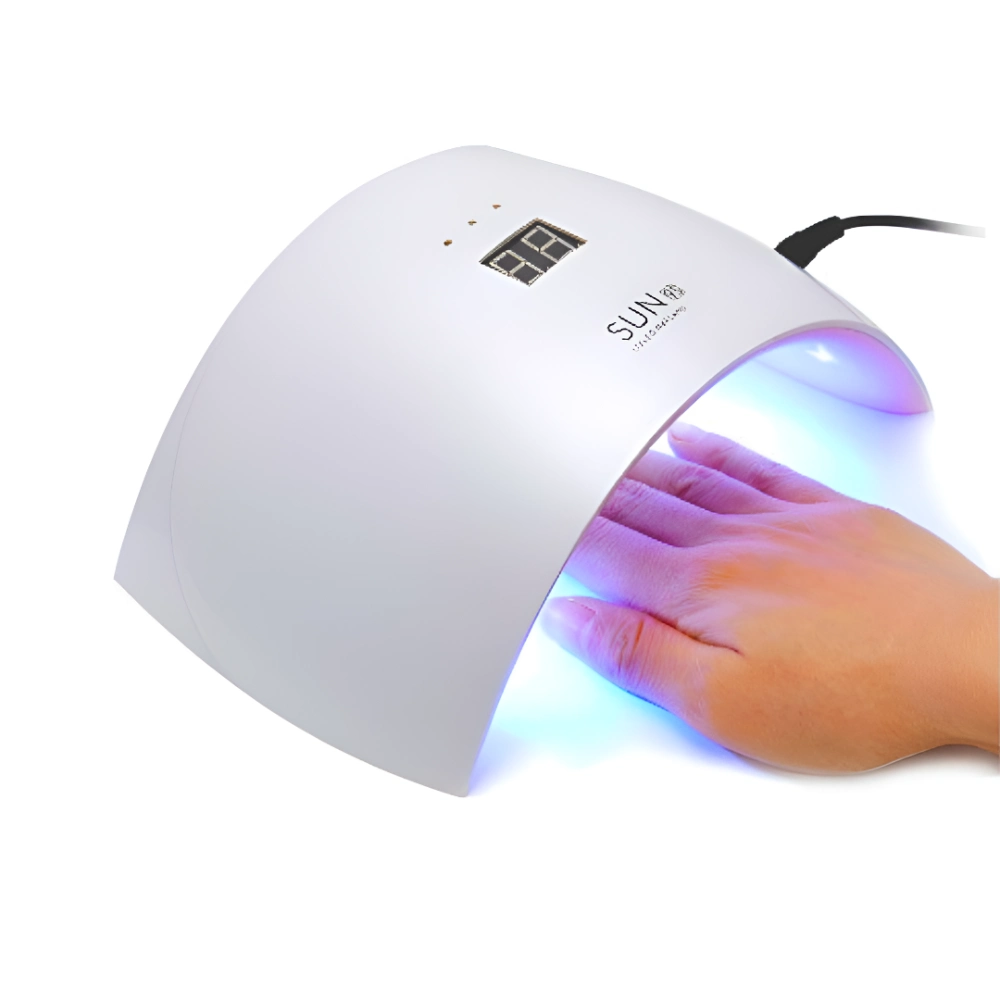 Lámpara de Uñas Gel 36W - 21x12x8cm con Sensor SUN9s Plus (Por Unidad)