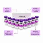 Liporase® Hialuronidasa 1500 UI Disolvente de Rellenos (1 Caja 10 Unid.)