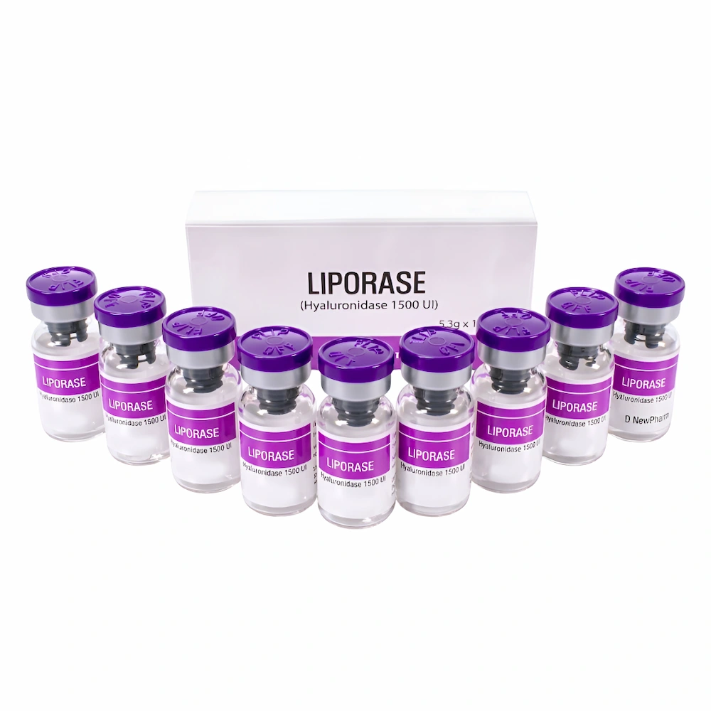 Liporase® Hialuronidasa 1500 Ui Para Ácido Hialurónico (Caja 10 Unid)