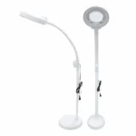 Lupa Facial Con Luz LED Y Dimmer Aumento 5X Para Cabina (Por Unidad)