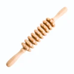 Masajeador De Madera De 9 Rodillos Para Maderoterapia (Por Unidad)