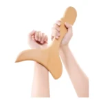 Masajeador De Madera Gua Sha para Drenaje Linfático (Por Unidad)