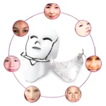 Máscara Facial Led Con Cuello (Por Unidad)