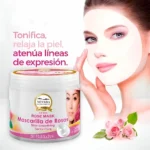 Mascarilla de Rosas Facial Nevada Hidratación y Suavidad (20 Unid)