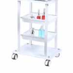 Mesa Auxiliar Bandeja Doble Para Aparatología Estética (Por Unidad)