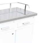 Mesa Auxiliar Para Aparatología Con Ruedas Y Cajones (1 Unidad)