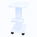 Mesa Auxiliar Rodable Con Bandeja Para Cabina Spa (1 Set Completo)