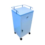 Mesa Auxiliar de 1 Cajón Amoblado Con Llave 35x45x80cm (Por Unidad)