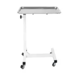 Mesa De Mayo Metálica Articulada Ajustable Con Ruedas (Por Unidad) - Mesas Auxiliares