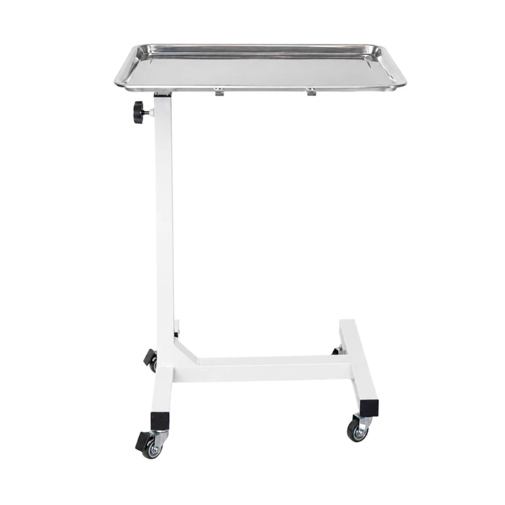 Mesa De Mayo Metálica Articulada Ajustable Con Ruedas (Por Unidad) - Mesas Auxiliares